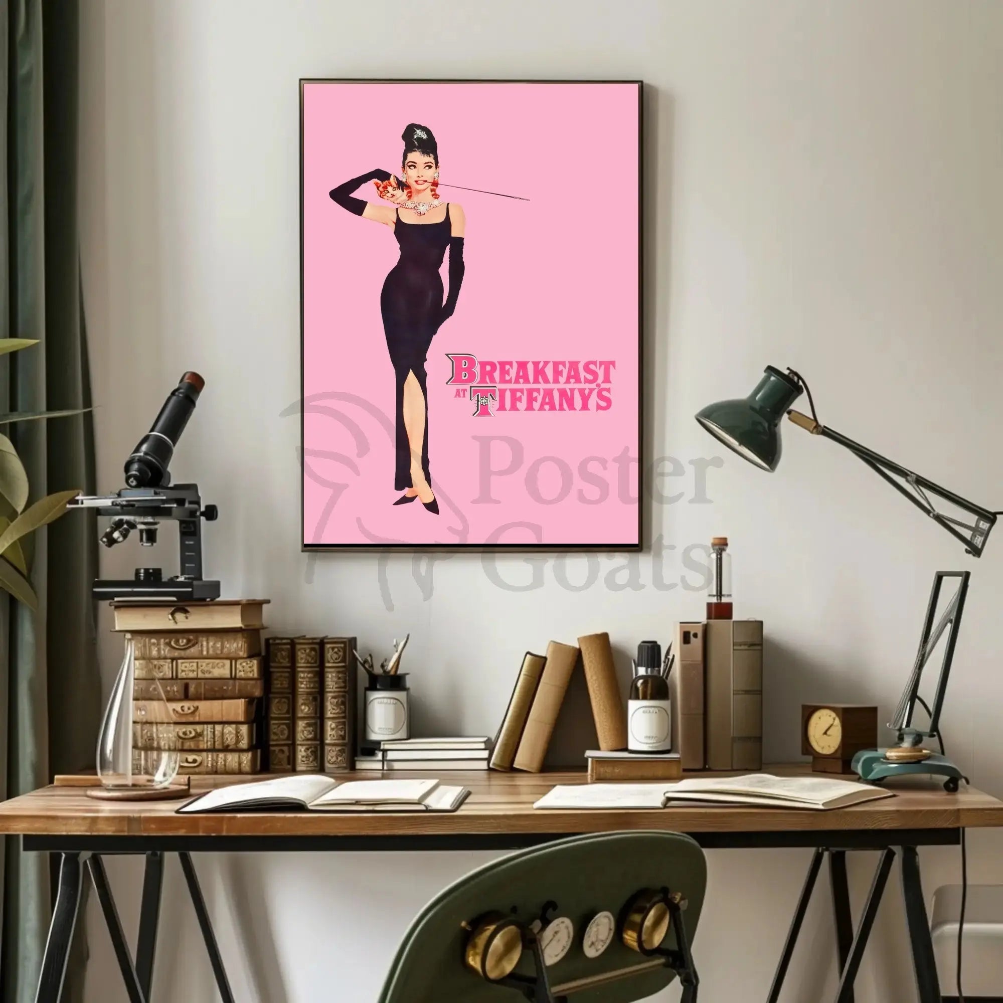 Breakfast at Tiffany's Iconic 1960s Pop Culture Poster PosterGoat