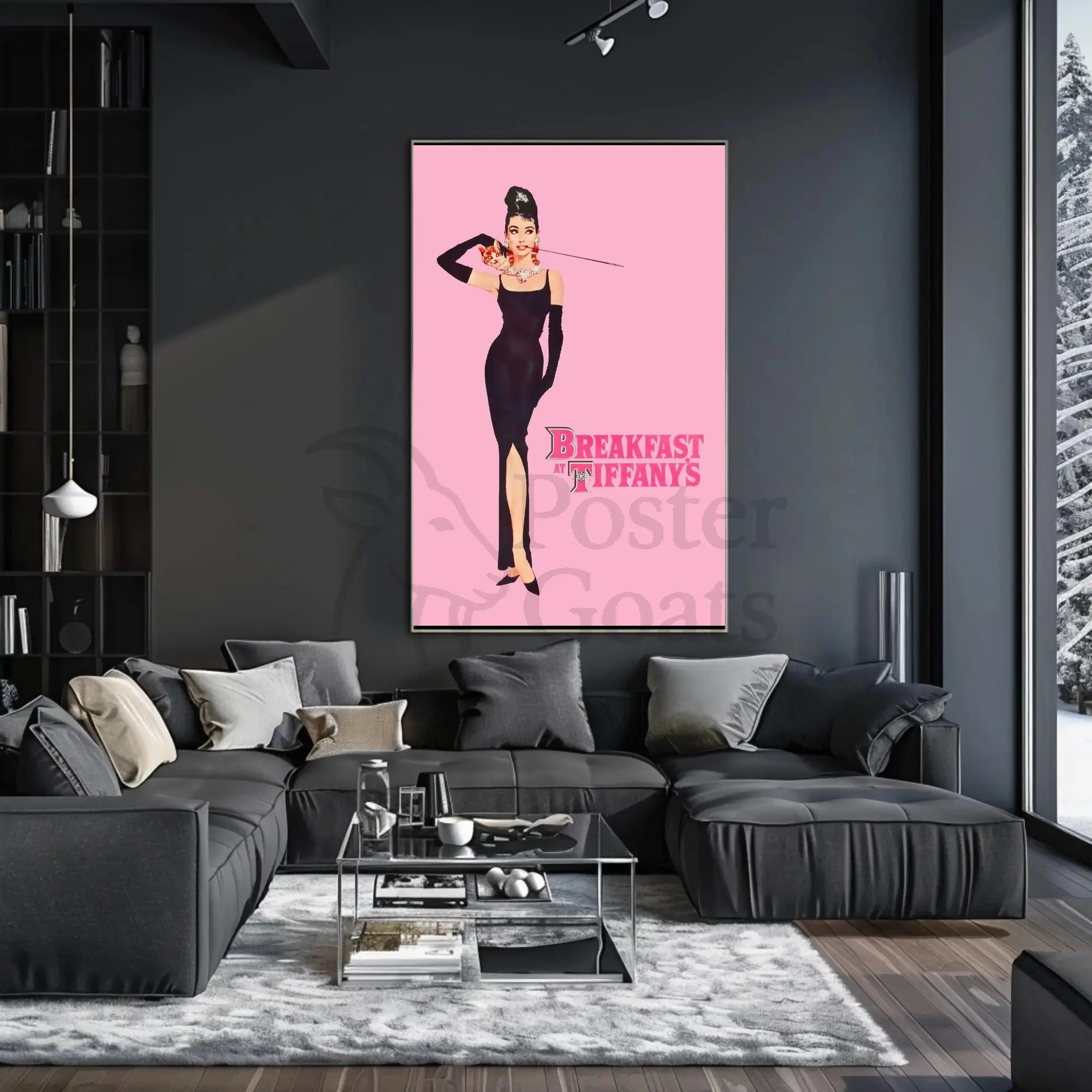 Breakfast at Tiffany's Iconic 1960s Pop Culture Poster PosterGoat
