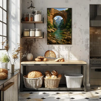 Breathtaking Arch and River Scenic National Park Poster PosterGoat