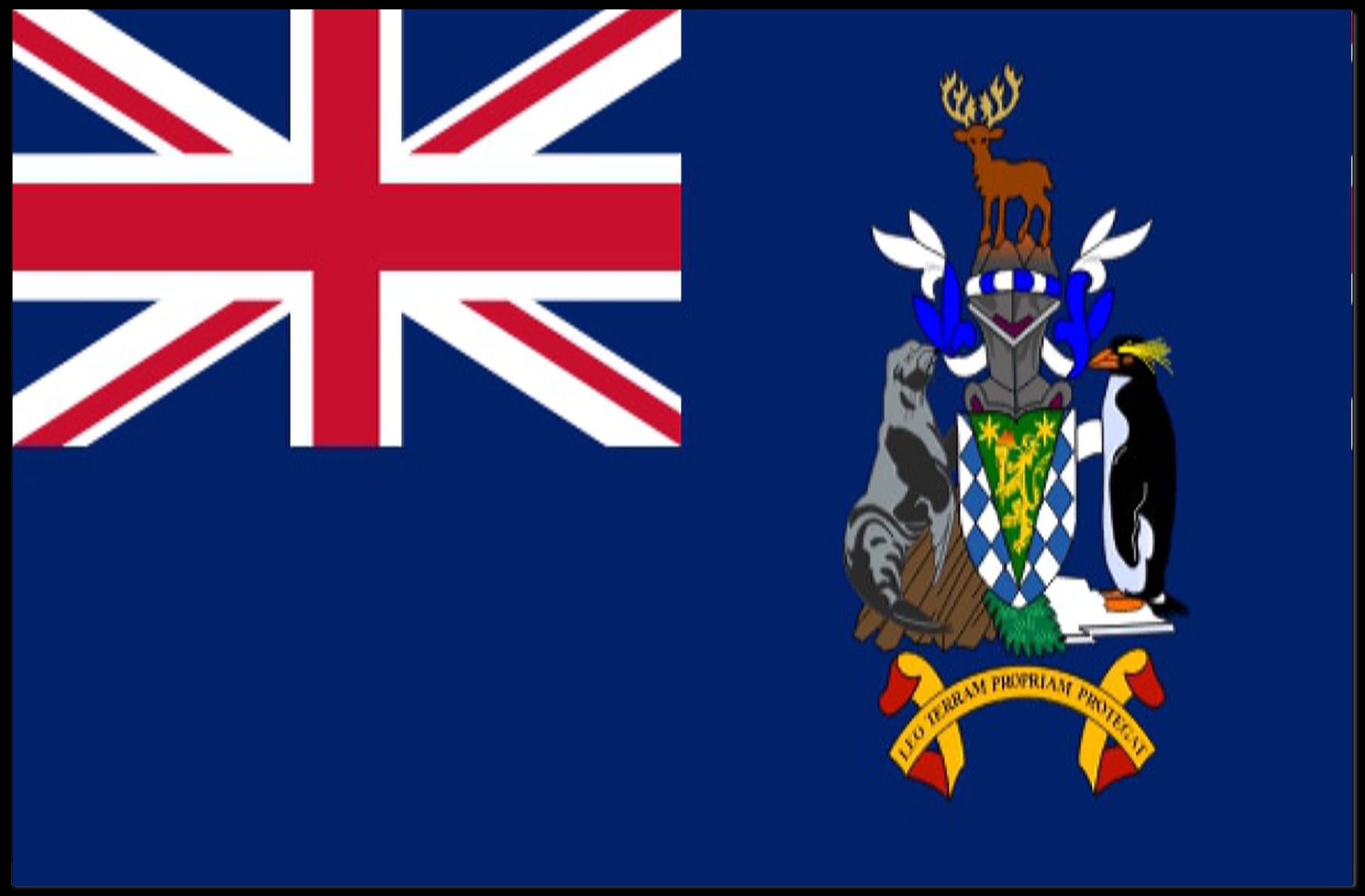 British Overseas Territory Flag Artistic Heritage Poster PosterGoat
