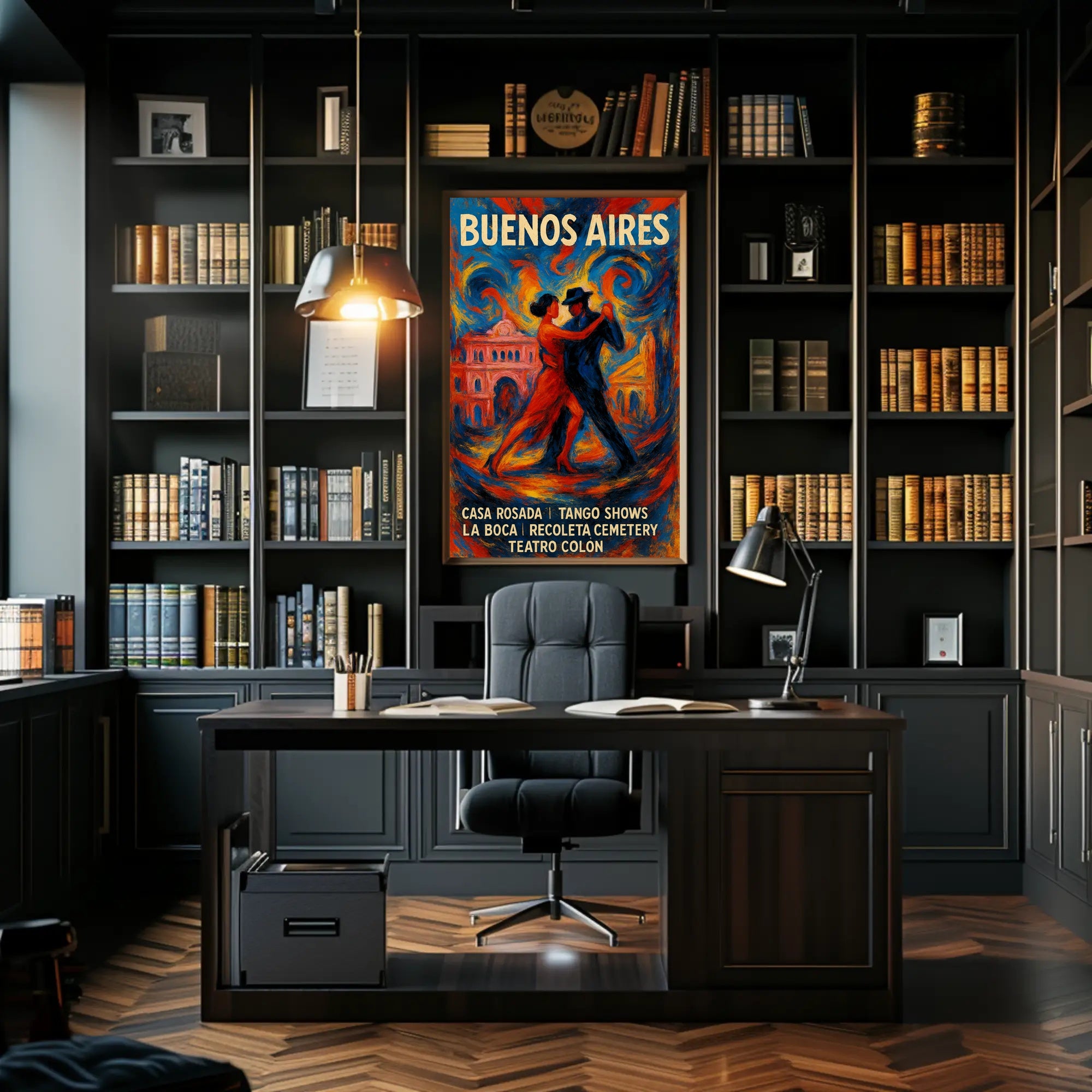 Buenos Aires Cultural Highlights Poster PosterGoat