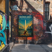 Buenos Aires The City That Never Sleeps Poster PosterGoat