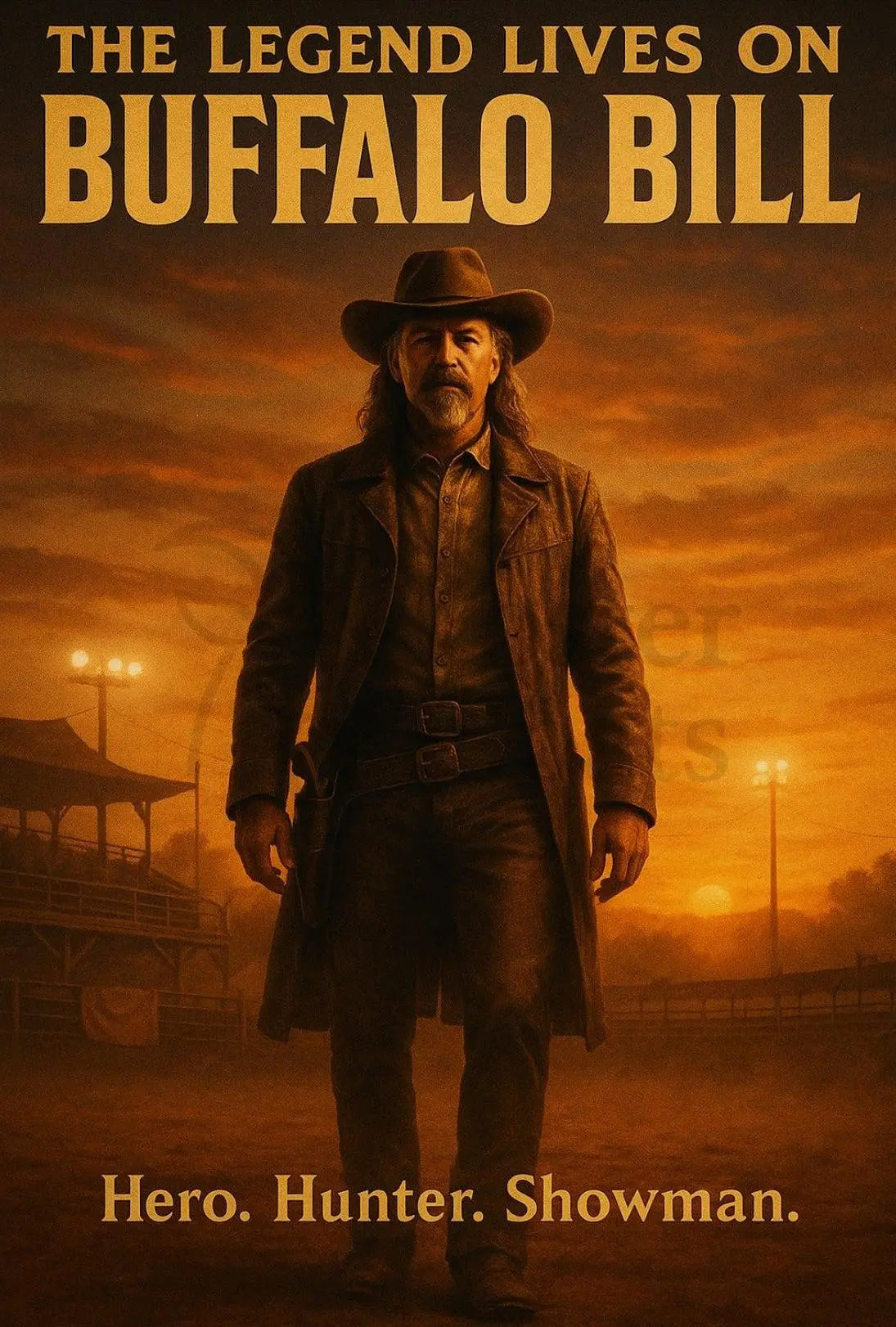 Buffalo Bill Historical Legacy Wall Art Poster PosterGoat