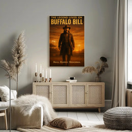 Buffalo Bill Historical Legacy Wall Art Poster PosterGoat