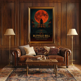 Buffalo Bill Legend Of The West Poster PosterGoat