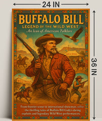 Buffalo Bill Legend Of The Wild West Poster PosterGoat