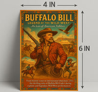 Buffalo Bill Legend Of The Wild West Poster PosterGoat