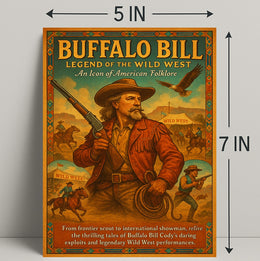Buffalo Bill Legend Of The Wild West Poster PosterGoat