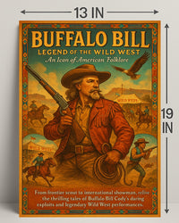 Buffalo Bill Legend Of The Wild West Poster PosterGoat
