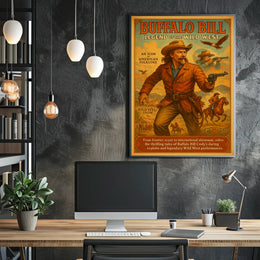 Buffalo Bill Legend Of The Wild West Poster PosterGoat