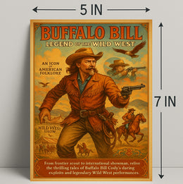Buffalo Bill Legend Of The Wild West Poster PosterGoat