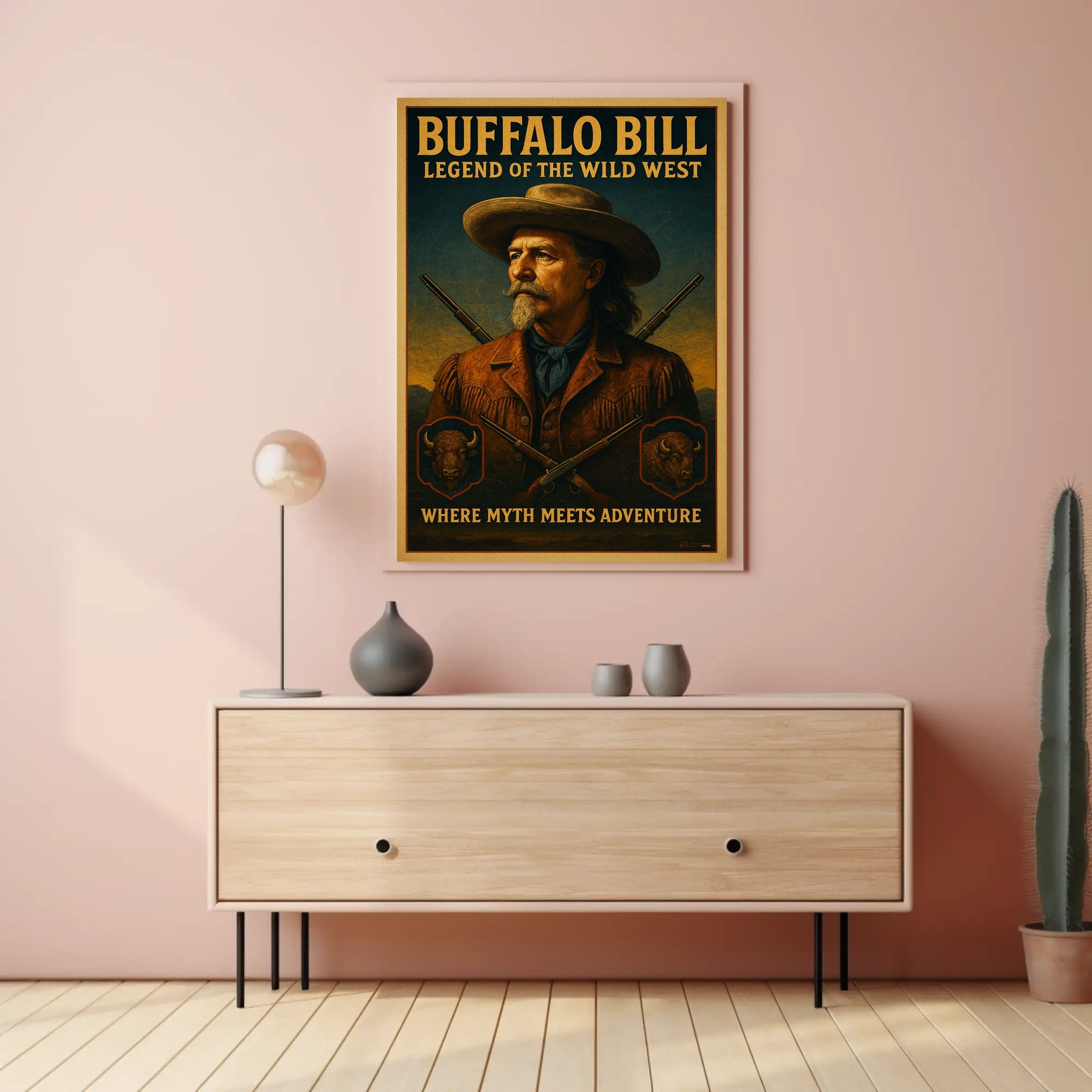 Buffalo Bill Legend Of The Wild West Poster PosterGoat