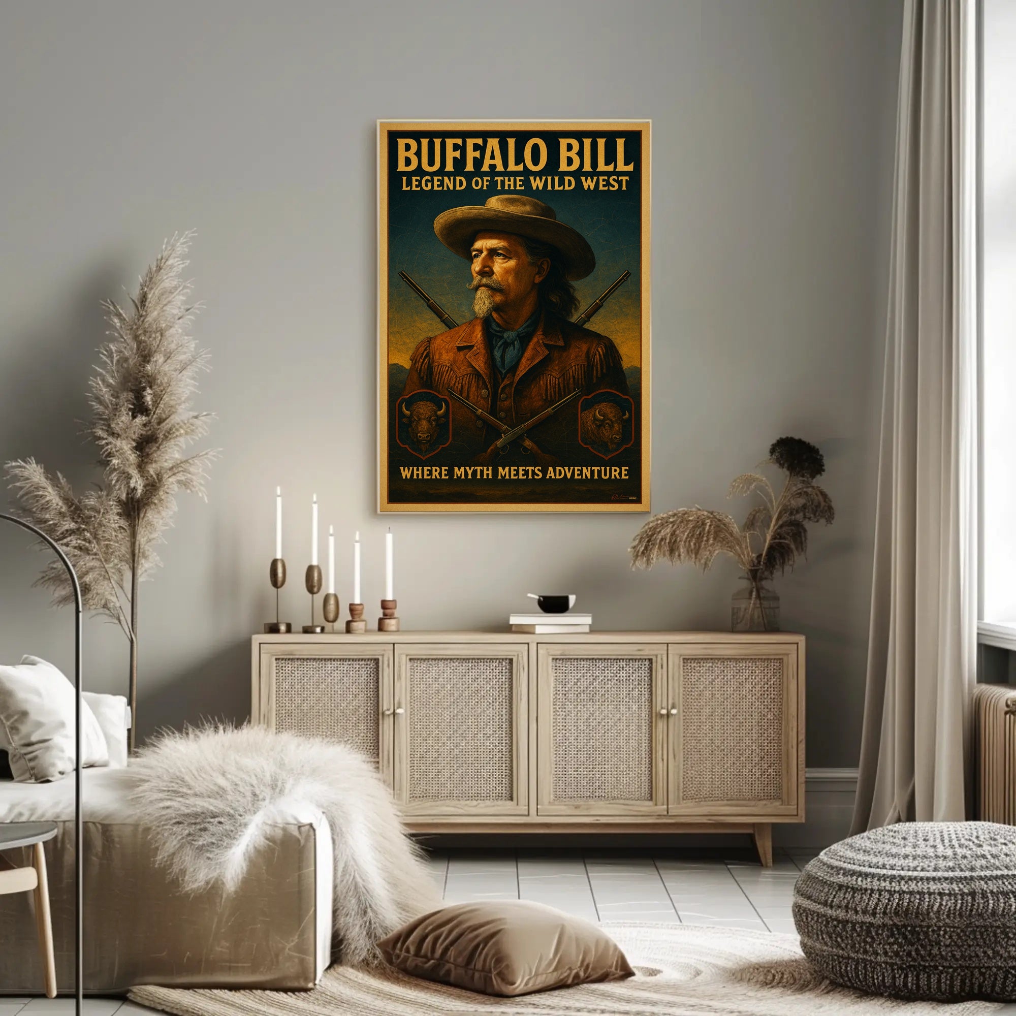 Buffalo Bill Legend Of The Wild West Poster PosterGoat
