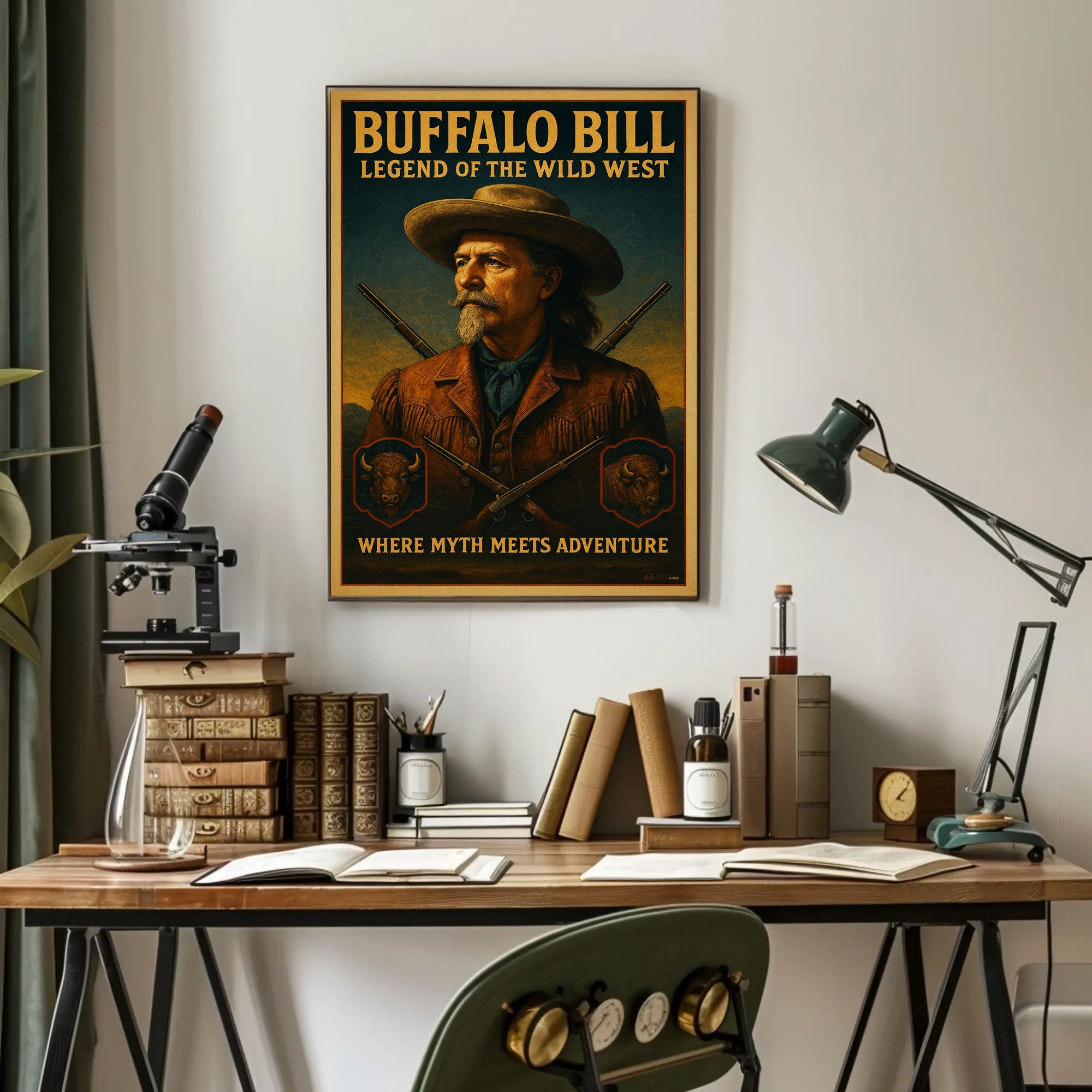 Buffalo Bill Legend Of The Wild West Poster PosterGoat