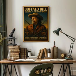 Buffalo Bill Legend Of The Wild West Poster PosterGoat