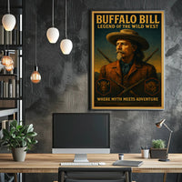 Buffalo Bill Legend Of The Wild West Poster PosterGoat