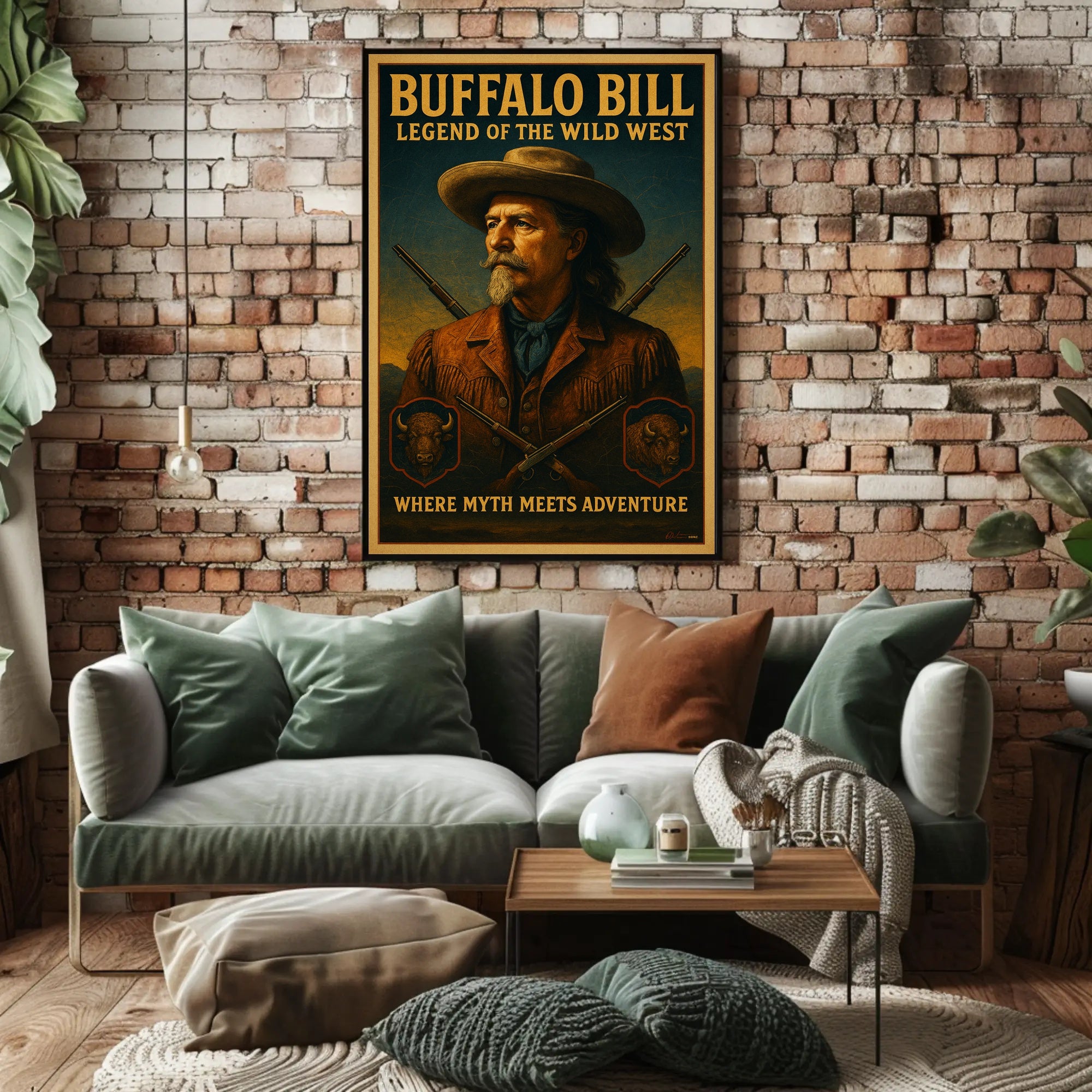 Buffalo Bill Legend Of The Wild West Poster PosterGoat