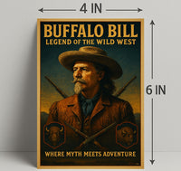 Buffalo Bill Legend Of The Wild West Poster PosterGoat