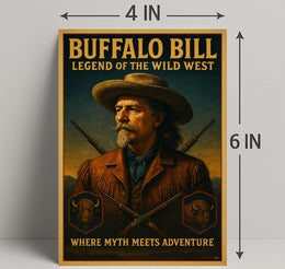 Buffalo Bill Legend Of The Wild West Poster PosterGoat