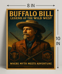 Buffalo Bill Legend Of The Wild West Poster PosterGoat