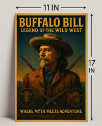 Buffalo Bill Legend Of The Wild West Poster PosterGoat