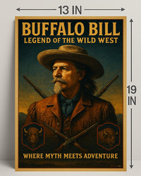 Buffalo Bill Legend Of The Wild West Poster PosterGoat