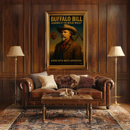 Buffalo Bill Legend Of The Wild West Poster PosterGoat