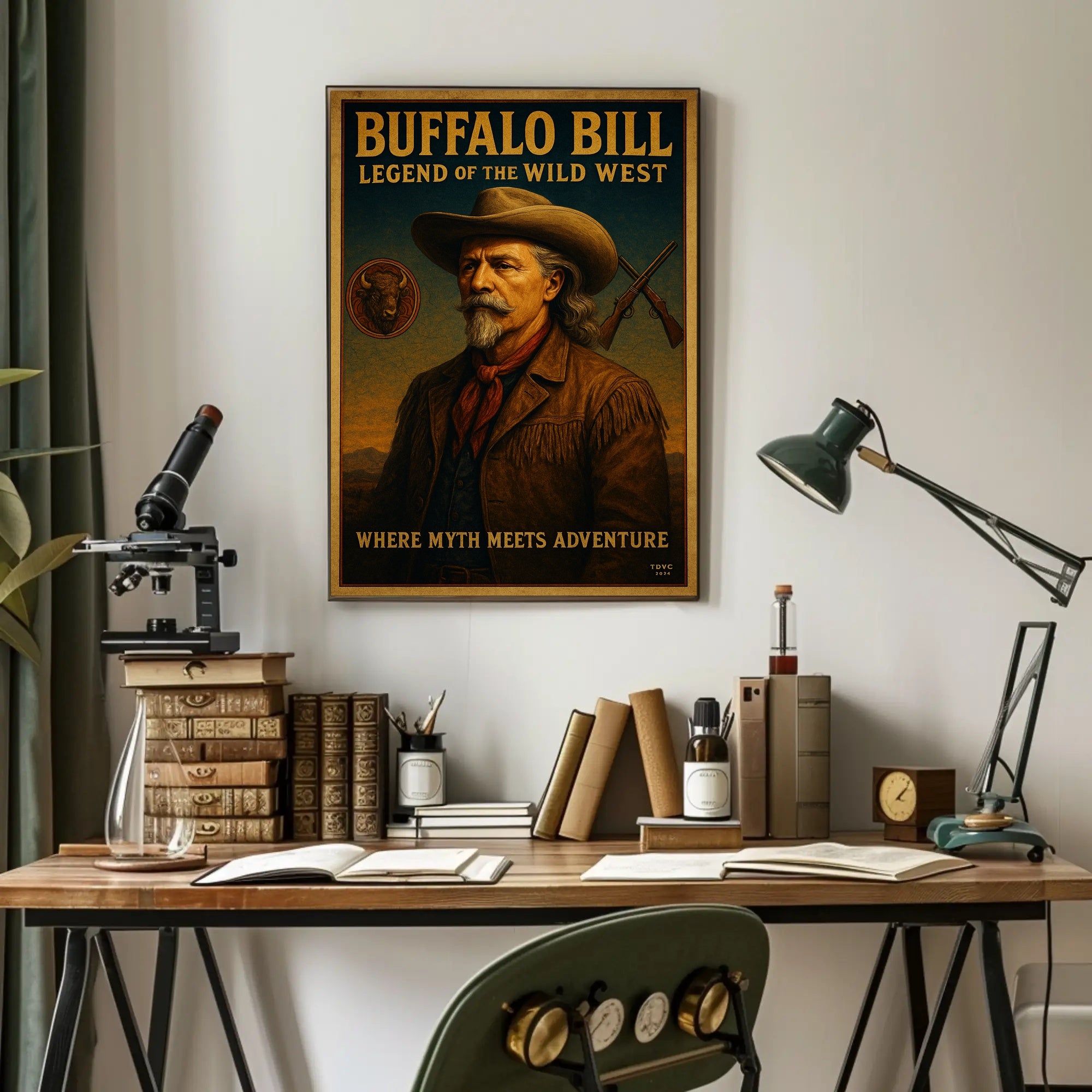 Buffalo Bill Legend Of The Wild West Poster PosterGoat