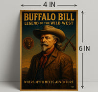 Buffalo Bill Legend Of The Wild West Poster PosterGoat
