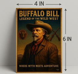 Buffalo Bill Legend Of The Wild West Poster PosterGoat