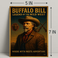 Buffalo Bill Legend Of The Wild West Poster PosterGoat
