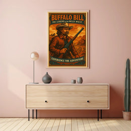 Buffalo Bill The Legend Of The Wild Poster PosterGoat