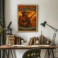 Buffalo Bill The Legend Of The Wild Poster PosterGoat