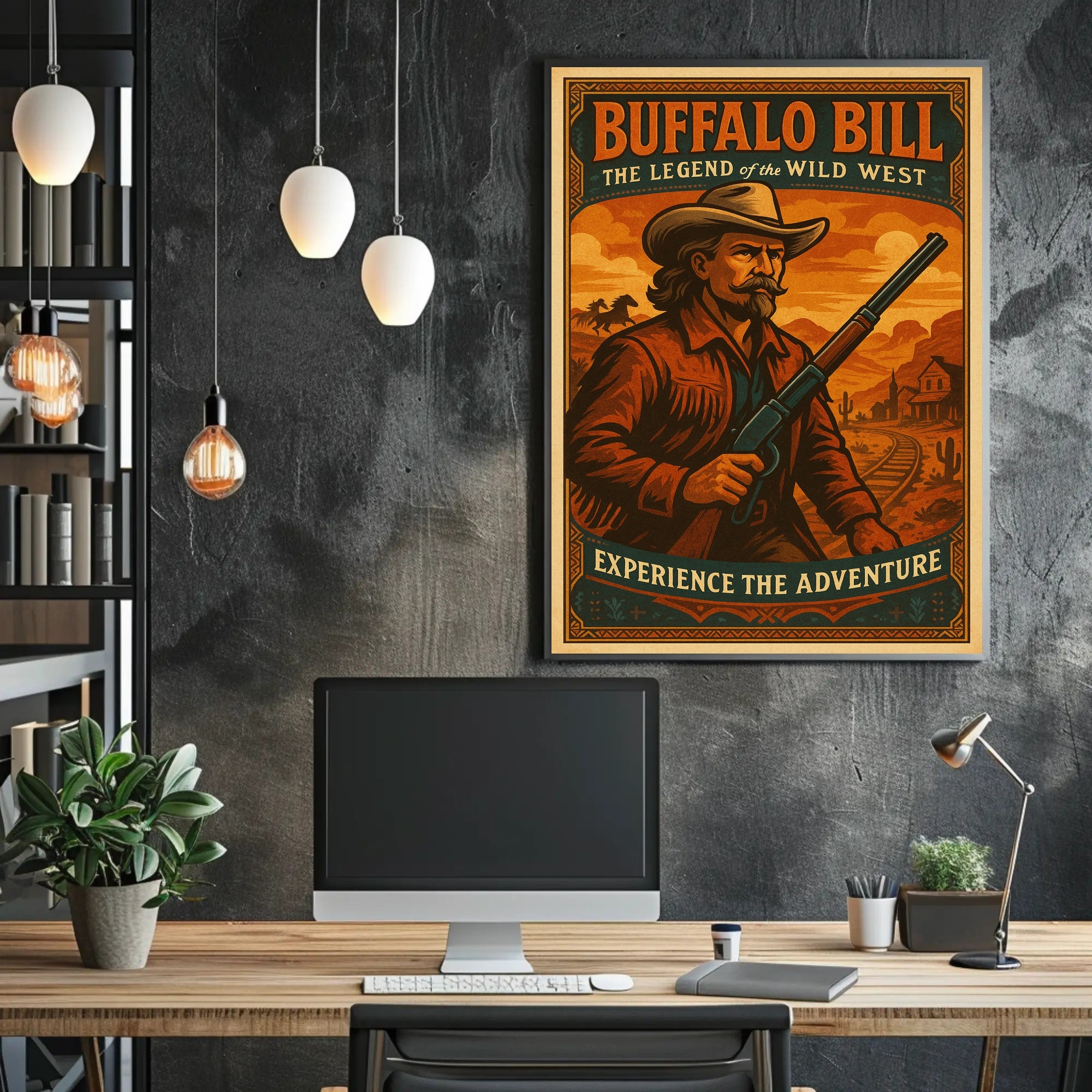 Buffalo Bill The Legend Of The Wild Poster PosterGoat