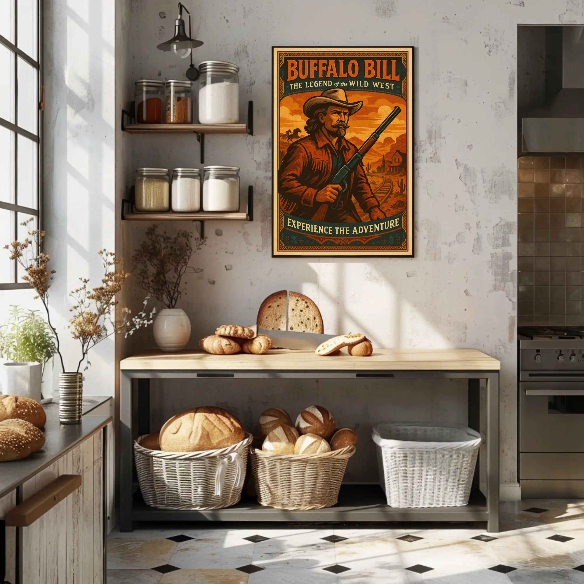 Buffalo Bill The Legend Of The Wild Poster PosterGoat