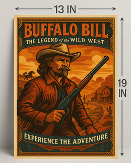 Buffalo Bill The Legend Of The Wild Poster PosterGoat