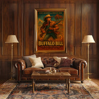 Buffalo Bill The Man, The Legend Poster PosterGoat