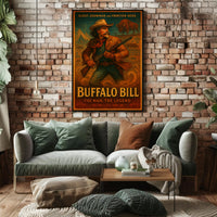 Buffalo Bill The Man, The Legend Poster PosterGoat