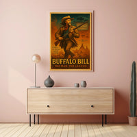 Buffalo Bill The Man, The Legend Poster PosterGoat