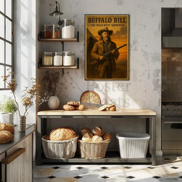 Buffalo Bill Wild West Showman Heritage Poster Print PosterGoat