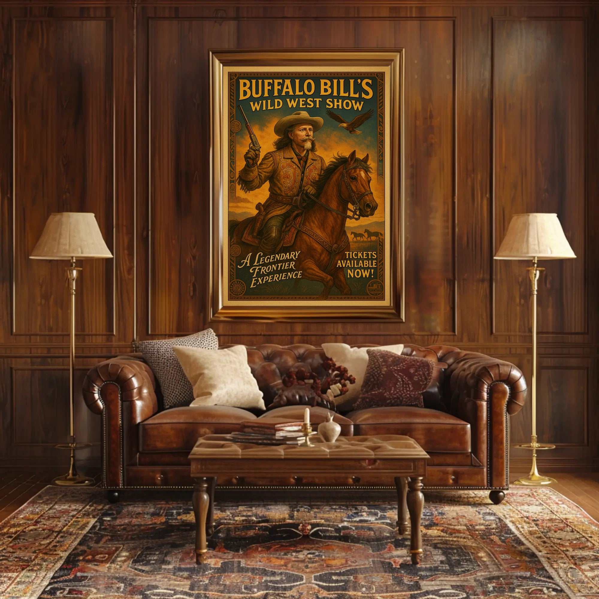 Buffalo BillS Wild West Show Poster PosterGoat