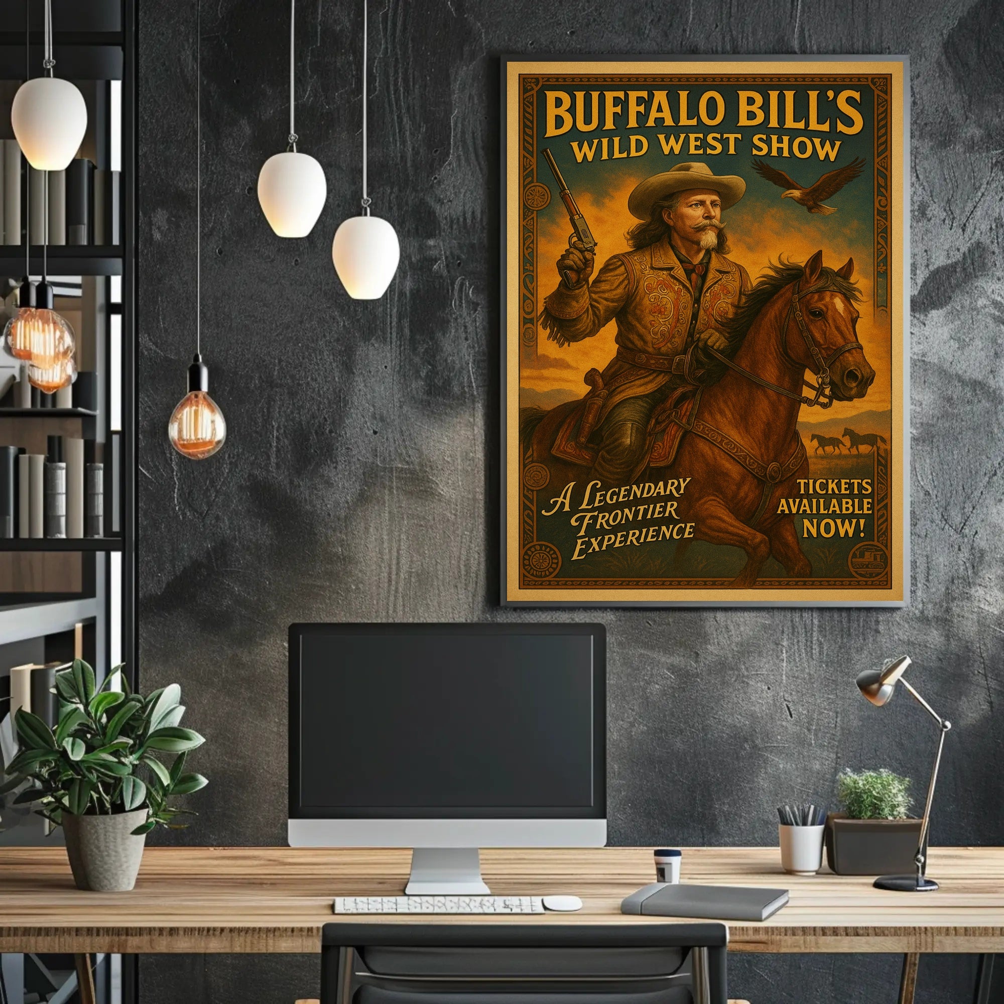 Buffalo BillS Wild West Show Poster PosterGoat