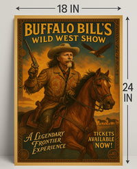 Buffalo BillS Wild West Show Poster PosterGoat