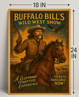 Buffalo BillS Wild West Show Poster PosterGoat