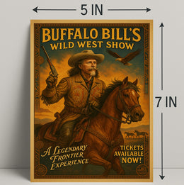 Buffalo BillS Wild West Show Poster PosterGoat