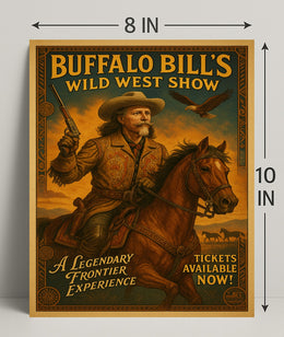 Buffalo BillS Wild West Show Poster PosterGoat