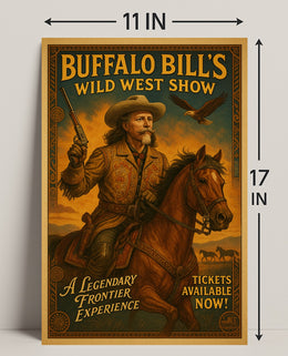 Buffalo BillS Wild West Show Poster PosterGoat