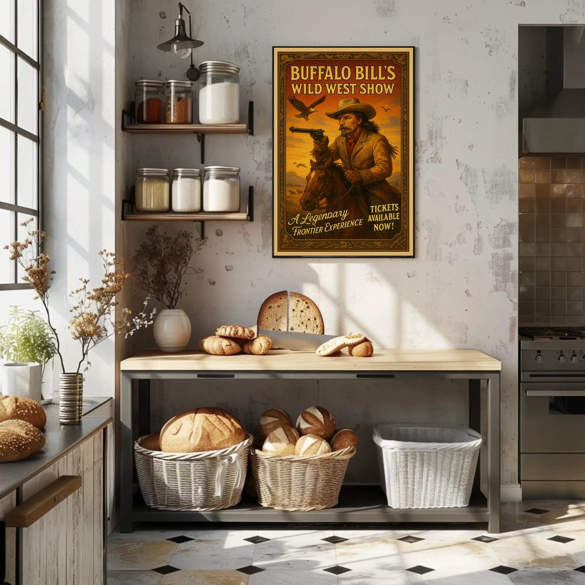 Buffalo BillS Wild West Show Poster PosterGoat
