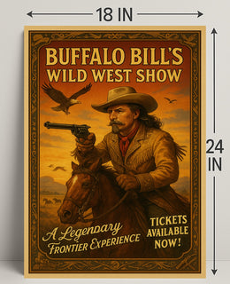 Buffalo BillS Wild West Show Poster PosterGoat