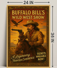Buffalo BillS Wild West Show Poster PosterGoat